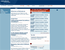 Tablet Screenshot of macnews.multimedia.de